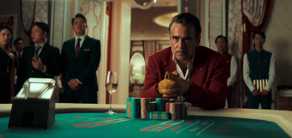 Colin Farrell as Lord Doyle in ‘Ballad of a Small Player.’
