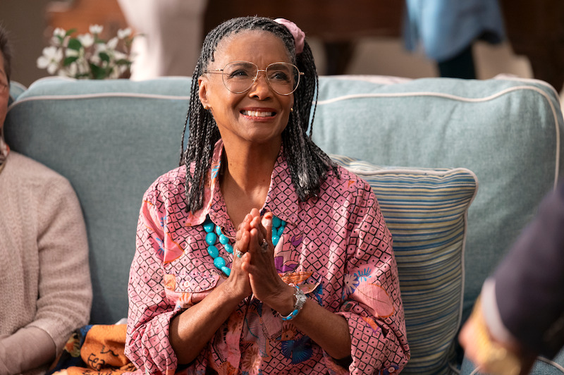 Margaret Avery as Florence smiles in Season 1 of 'A Man on the Inside'