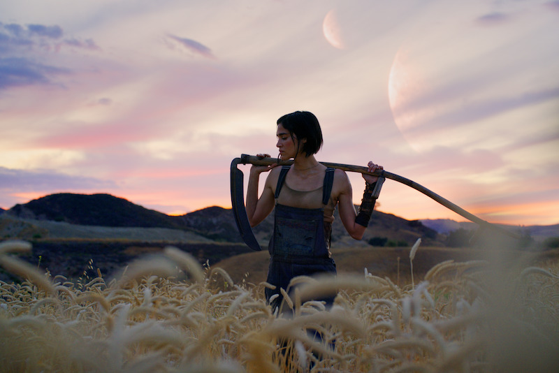 Sofia Boutella as Kora in ‘Rebel Moon’