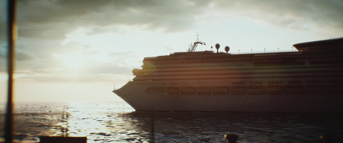 Amy’s cruise ship