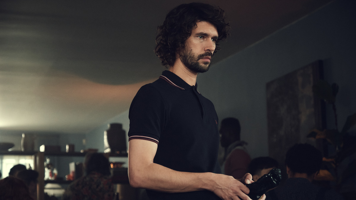 Ben Whishaw as Sam Young in ‘Black Doves’ Season 1.