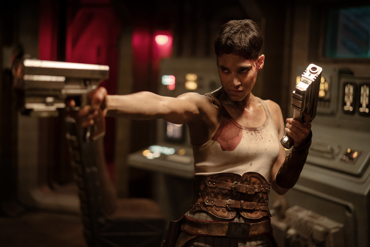 Sofia Boutella as Kora in ‘Rebel Moon — Part Two: The Scargiver’