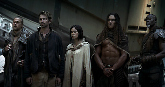 Kora (Sofia Boutella) in a still from the Rebel Moon teaser trailer.